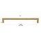 Gliderite Hardware 8-3/4 in. Center to Center Solid Square Bar Pull Satin Gold 21683-224-SG-1 - alternate 4